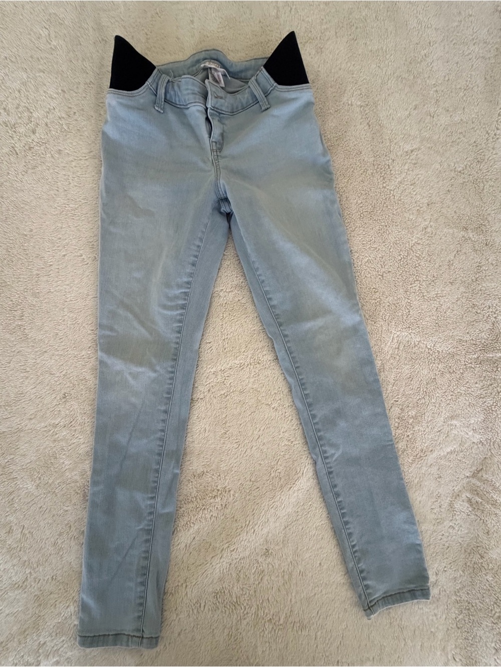 Light Blue Women's Stretch Skinny Jeans